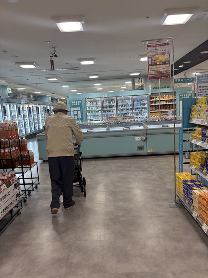 シニアのお買い物